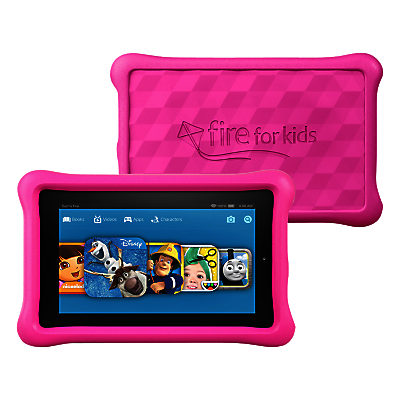 New Amazon Fire Kids Edition 7 Tablet, Quad-core, Fire OS, 7, Wi-Fi, 16GB Pink New Amazon Fire Kids Edition 7 Tablet, Quad-core, Fire OS, 7, Wi-Fi, 16GB Pink